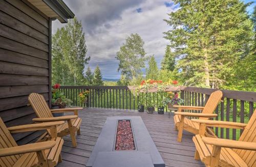 Whitefish House | Quiet and Elegant Whitefish Home with Hot Tub