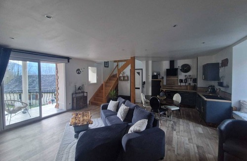 Beaucens Apartment | Quiet beaucens apartment ideal for leisure activities pleasant balcony + terrace