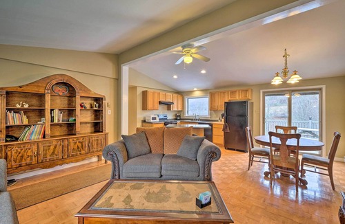 New Kingston House | Quiet Catskills Getaway w/Deck & Mtn Views