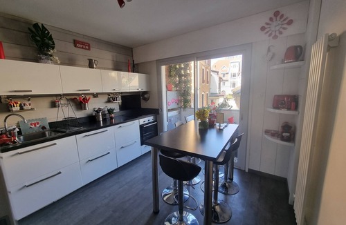Aix-les-Bains City Center Apartment | QUIET & COMFORT TOWN CENTER, cozy 2P+C+TERRACES+GARAGE linen included