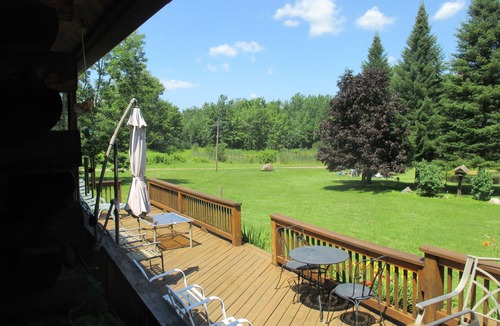 Parish House | Quiet Country Log Home on three ponds. All we overlook is the scenery.