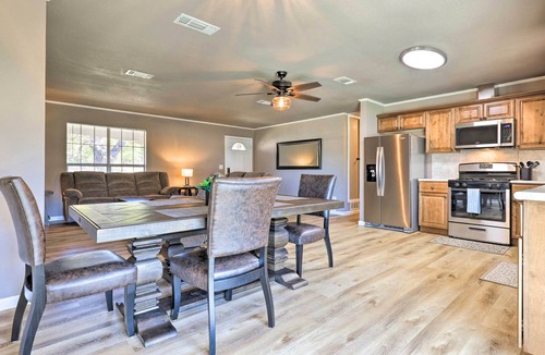 Fischer House | Quiet Haven w/Hot Tub, 4 Mi to Canyon Lake!