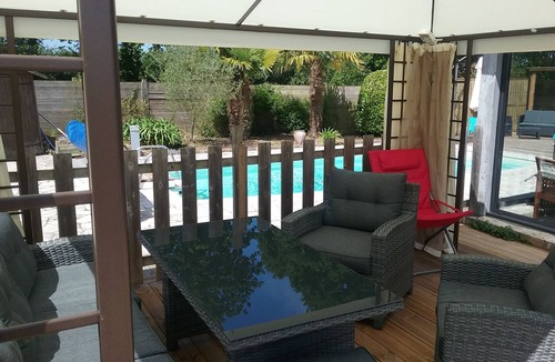 Pleneuf-Val-Andre Villa | Quiet house with private pool unique view on the verdelet