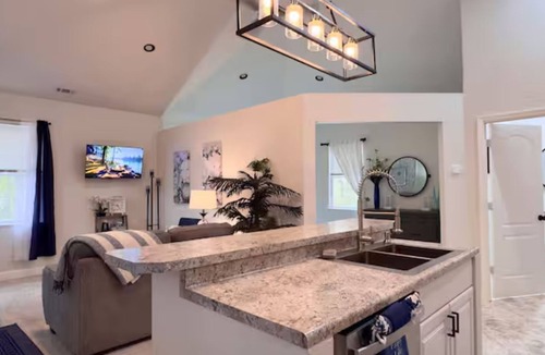 Rocky Mount Apartment | Quiet Lake Getaway with Hot Tub – Ideal for Couples