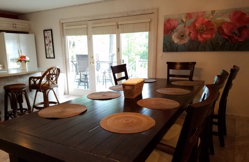 Gravois Mills House | Quiet location, beautiful lakefront home in a cove. Private covered boat dock!n