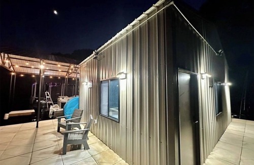 Pryor House | Quiet location on Lake Hudson. Waterfront, large dock with slip,