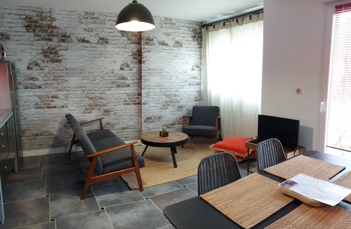 Saint-Marc Condo | Quiet location with terrace and private parking