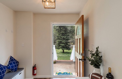 Placerville Cabin | Quiet & Modern Cabin Near Wineries - Fire Pit and BBQ