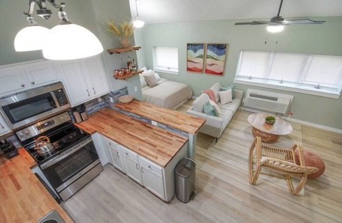 Lawrence House | Quiet, private, and fully remodeled. Minutes from KU and Mass