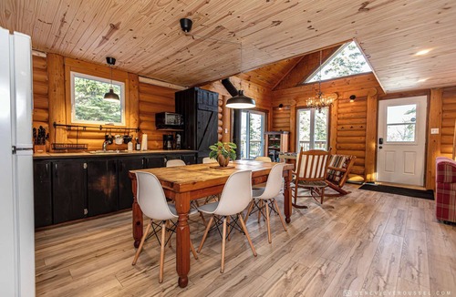 Saint-Fabien-de-Panet Ski Chalet | Quiet Refuge in Nature - Chalet la Sainte-Paix