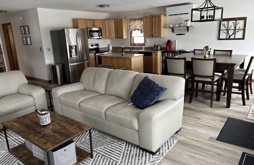 Ellicottville House | Quiet retreat, valley views, zoned heating and cooling fire pit and new deck!