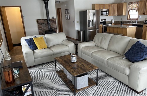 Ellicottville House | Quiet retreat, valley views, zoned heating and cooling fire pit and new deck!