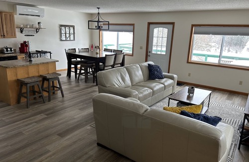 Ellicottville House | Quiet retreat, valley views, zoned heating and cooling fire pit and new deck!