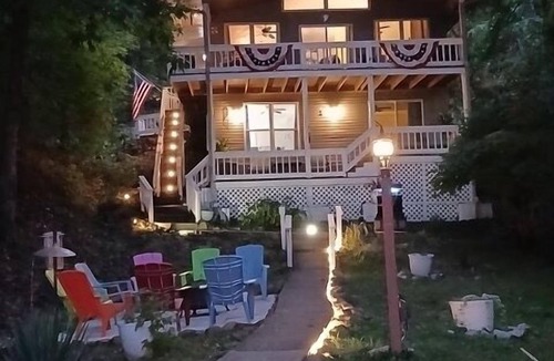 Goreville Ski Chalet | Quiet secluded Chalet, multiple amenities, private dock, fire pit & more.