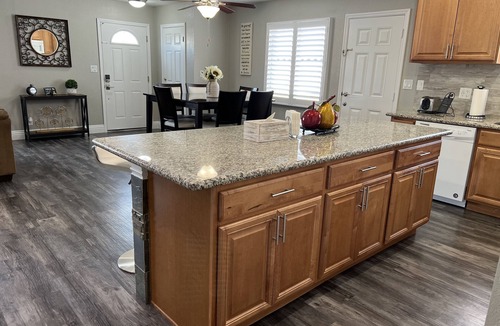 Las Vegas House | Quiet single floor house nearby Las Vegas Blvd W private pool optional heated.