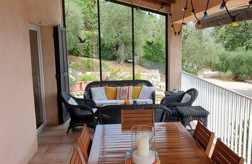 Magagnosc Villa | Quiet South Facing Villa with Pool. Panoramic view!