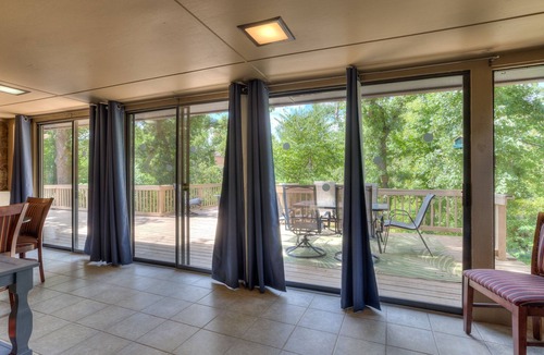 Edmond House | Quiet, spacious home with large deck in secluded Forest Oaks in central Edmond .