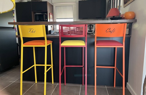 Bayonne Apartment | Quiet terrace apartment in a green setting.