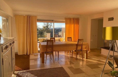 Biot Villa | Quiet villa with panoramic view and separate studio