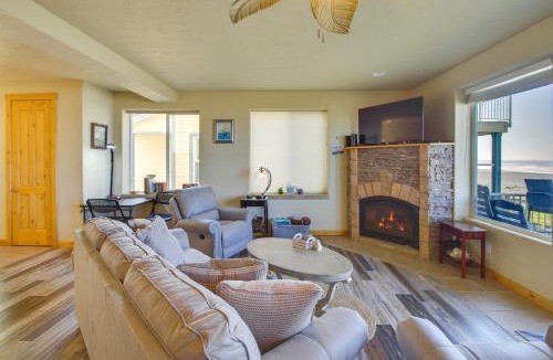 Gold Beach House | Quiet Waterfront Escape with Hot Tub and Beach Access!