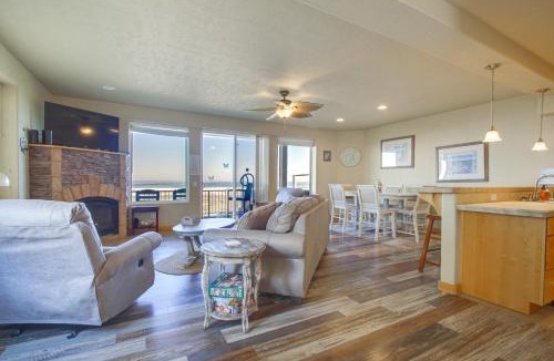 Gold Beach House | Quiet Waterfront Escape with Hot Tub and Beach Access!
