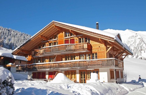Adelboden Apartment | Quietly located vacation apartment with beautiful mountain views.