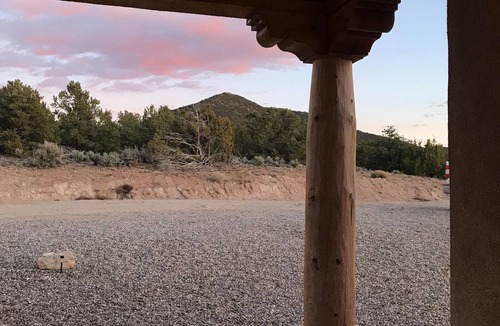 Taos House | Quit & Private nestled in a Pinion and Juniper forest. Monthly rentals only.