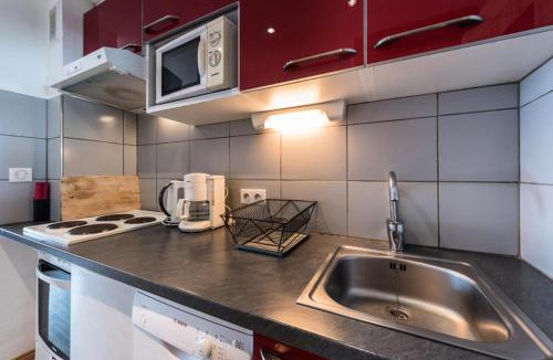 Les Almes Apartment | Résidence Chaudes Almes - studio 24m² MAE-7714