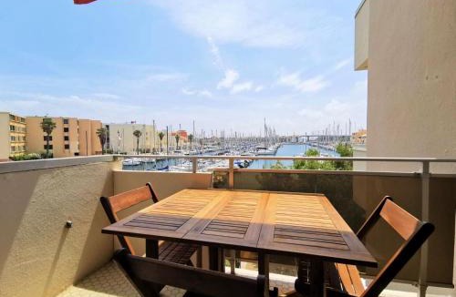 Leucate Apartment | Résidence Le Canigou - Grand studio 4 couchages PORT LEUCATE MAE-4834