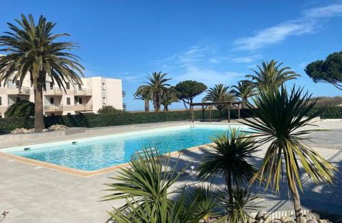Saint-Cyprien Plage Apartment | Résidence Les Capitelles - Studio vue sur Mer
