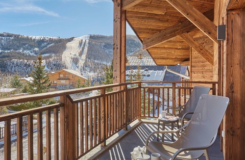 Saint-Etienne-de-Tinee Apartment | Résidence Odalys Le Mont d'Auron by Interhome