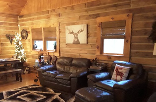 Birdseye Cabin | R&R cabin, bullfrog hot tub w/ gazebo wifi, Patoka Pass, minutes to park entranc