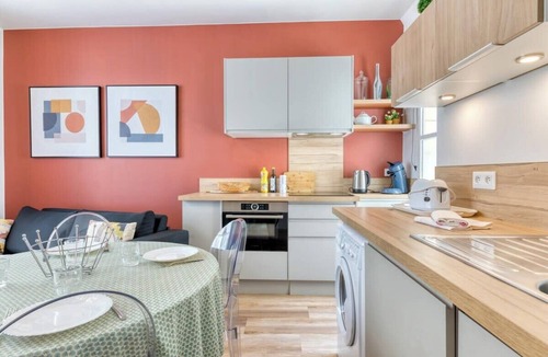 Rouen City Centre Apartment | Rafael F2 Bourgeois avec Jardin