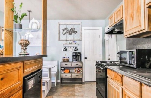 Heart of Lubbock House | Raider Retreat - near campus - backyard fireplace - pets welcome