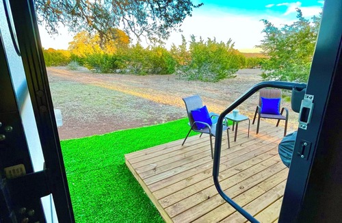 Dripping Springs House | Ramblin' Rose: a sweet Glamper for 2 under the stars in Dripping Springs