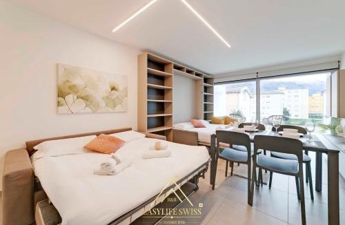 Bellinzona Apartment | Rame Loft per 2 Persone a Bellinzona -By EasyLife Swiss