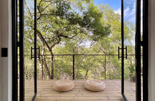 Oatmeal House | Rame Modern Treetop Villa with Dip Pool & Rope Bridge