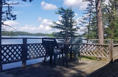 Sioux Narrows Nestor Falls Cabin | Rare 1930's Lakeside Log Cabin with shared hot tub and sauna!
