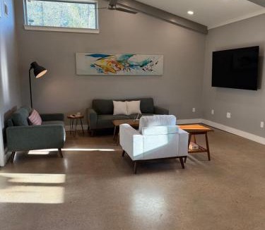 Red Rock House | Rare 45-Acre Barndominium Rental in Bastrop