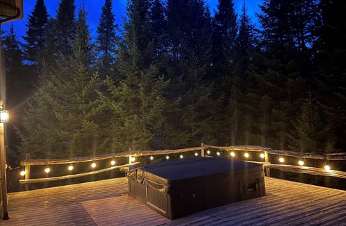 Mont-Tremblant Ski Chalet | RARE Riverfront Retreat, Private Nature Escape, 1 person PADDLE BOARDS & CANOE !