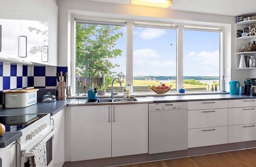 Erslev House | Really nice holiday home with lots of fjord view