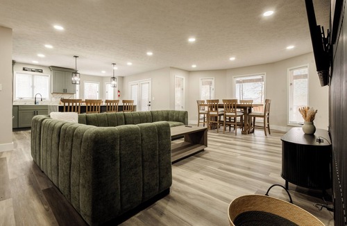 Eddyville House | Recently Remodeled! Lake Front! Hot Tub! Fire Pit!