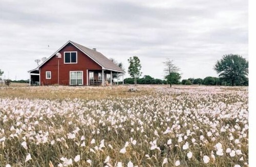 Mart Cottage | Red Farmhouse on 17 acres~20 min to Magnolia Silos
