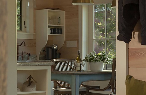 Keene Valley House | Red House- Eco Design with Tesla Charger