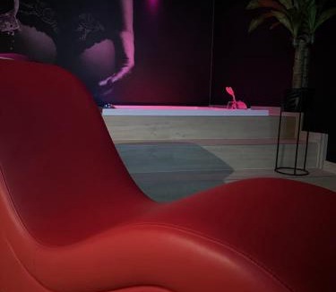 Pontarlier Apartment | Red Room by Loveroomeo