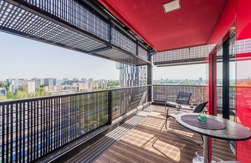 Neudorf Ouest Apartment | Red Sky - Studio presqu'île Malraux avec terrasse