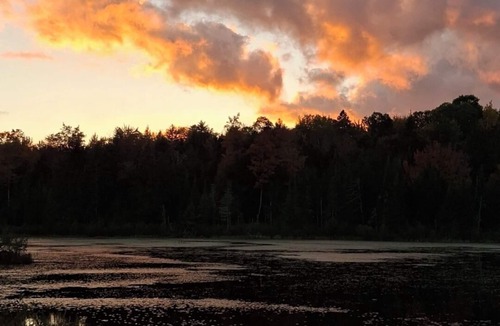 Olmstedville House | Redarrow rustic yurt in the Adirondacks, Gore Mt. 15 mins, jug water supplied