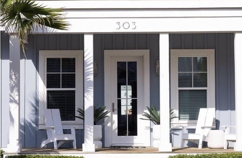 Cinnamon Shore House | Redecorated Beach Home w/Stylish Porches, Hot Tub, Fire Pit & Much More!