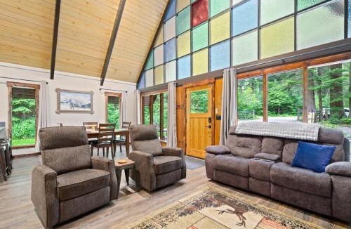 Ashford Ski Chalet | Redtail Rendezvous Private A-Frame Cabin Near Mount Rainier