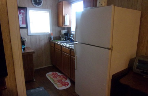 Hemphill Cabin | Reel Em In! Small, clean cabin set back from water on WF property w/boathouse